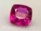 Cushion Cut Pink Sapphire Gemstone Sparkling Beauty 10ct