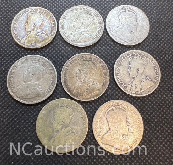 80% Silver 25 Schilling Coins 44.25 Grams