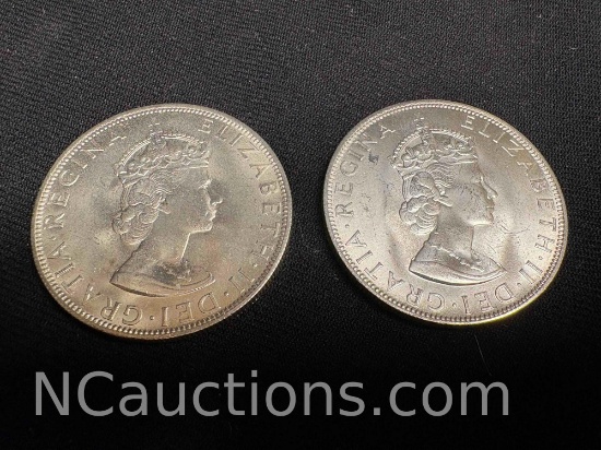 1964 Bermuda 50 percent silver 45.47 grams