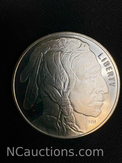 1 oz Silver .999 Buffalo Nickel
