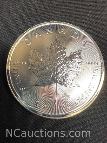 Canadian .9999 Silver 1oz 2024