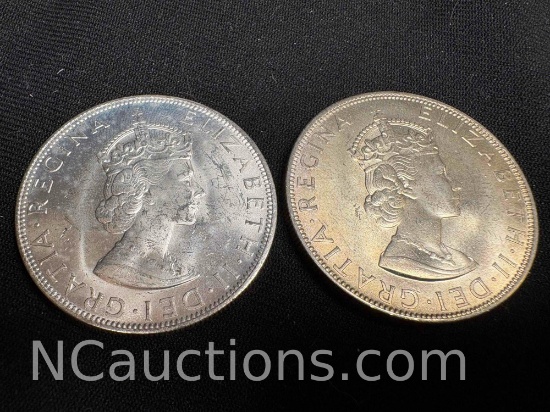 1964 Bermuda 50 percent silver