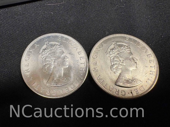 1964 Bermuda 50 percent silver 45.39 grams