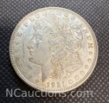 1921-D Morgan Silver Dollar 90% Silver Coin 26.75 Grams