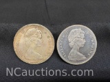 1965 Canadian Dollar 80 percent silver 46.65 total grams