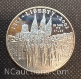 2002 West Point Bicentennial 90% Silver Dollar 27.35 Grams