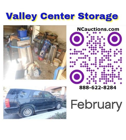 2025 February Valley Center Estate Auction