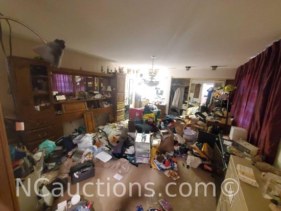 Master bedroom contents