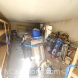 Entire room contents room attached to grage