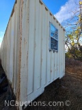 Aztec 40ft x 8ft storage container with Locks and Sliding Window