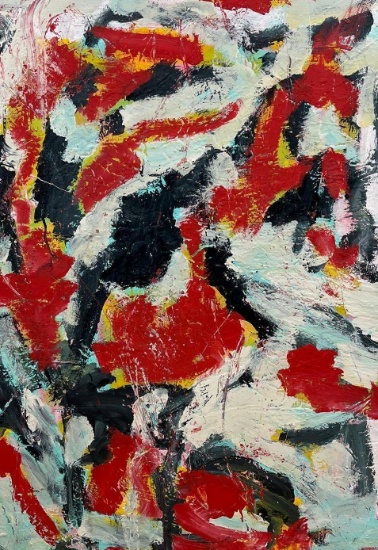 ORIGINAL ABSTRACT PAINTINGBY SALAZAR