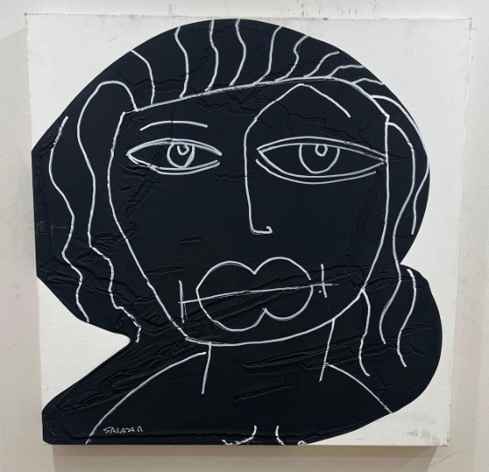 FACES - ORIGINAL PAINTING BY SALAZAR