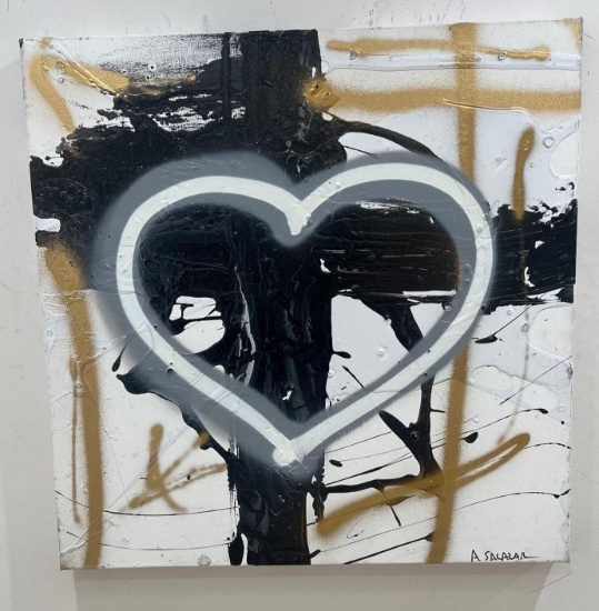 HEART OF HOPE- ORIGINAL PAINTING BY SALAZAR