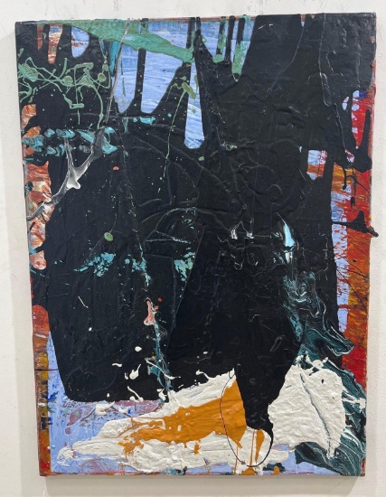 ABSTRACT - ORIGINAL PAINTING BY SALAZAR