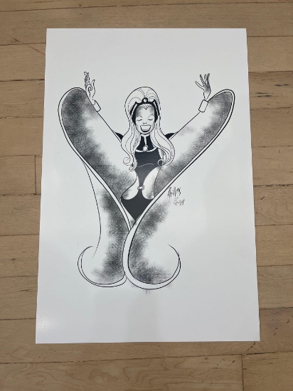 HAND SIGNED POSTER BY ARTIST JOE PHILLIPS