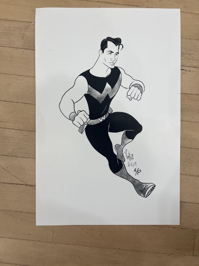 HAND SIGNED POSTER BY ARTIST JOE PHILLIPS