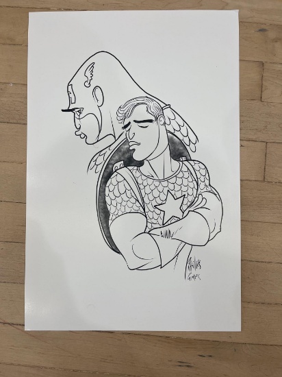 HAND SIGNED POSTER BY ARTIST JOE PHILLIPS