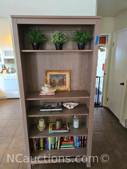 Standing Cabinet with Contents Books etc. loc 92130