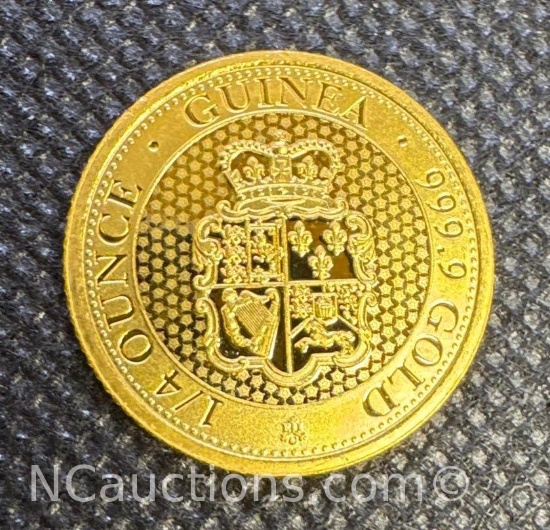2021 Guinea 1/4 Oz Gold $25 Bullion Coin loc 92069