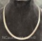 Milor 925 Italy Sterling Silver Necklace 19g Total
