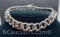 Sterling Silver Chain Bracelet 26.54 Grams