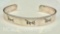 MAG Sterling Silver Airplane Bracelet 24g