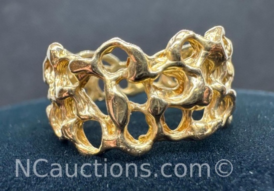 14k Gold Ring 7.23 Grams Size 9