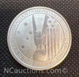 2013 Australian War In The Pacific 1/2 Oz .999 Fine Silver Bullion Coin