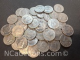 Mixed Dates Kennedy Half Dollars 472.10 Grams