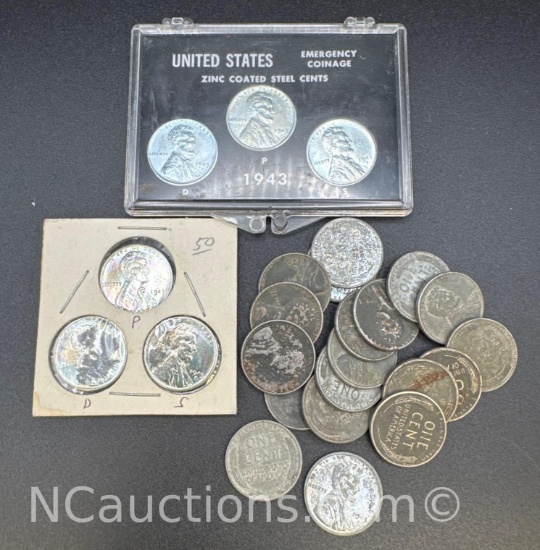 Steel Wheat Pennies