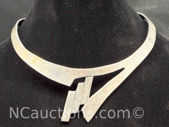 925 Sterling Silver Necklace 69g TS-30