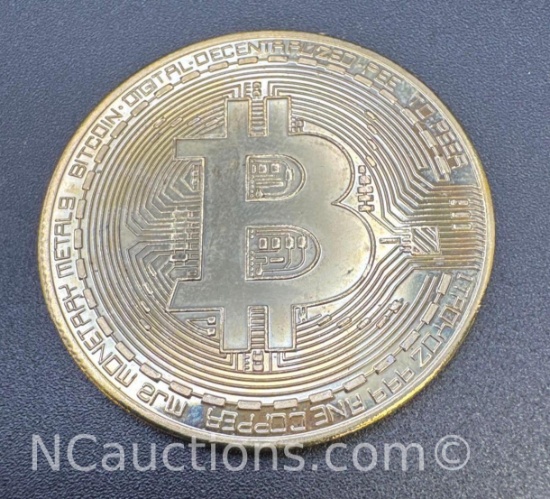 Copper Bitcoin 14.40 Grams