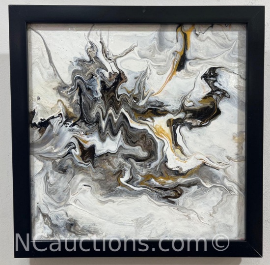 Framed Art Awakening 2 by Malote 9x9