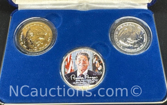 National Collectors Mint Ronald Reagan Coin Set