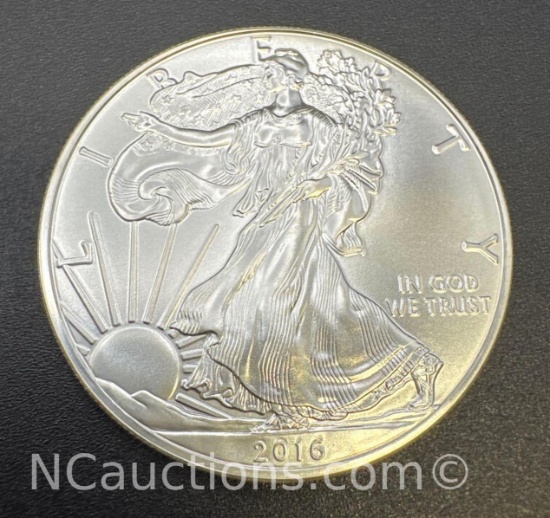 2016 1 Troy Oz .999 Fine Silver Indian Head Bullion Coin