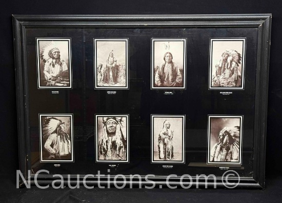 Framed Art Native American Photography 27x39