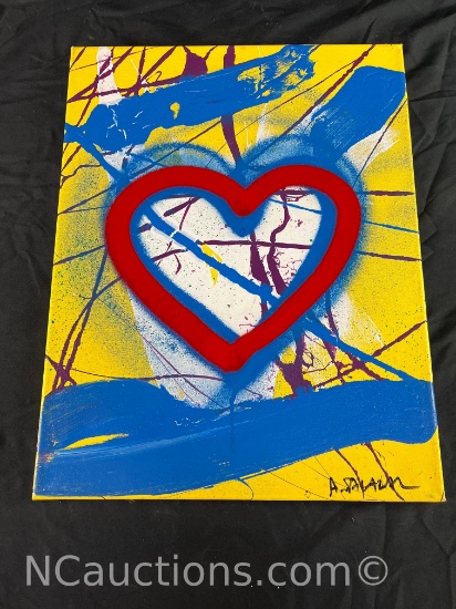 Unframed art Salazar