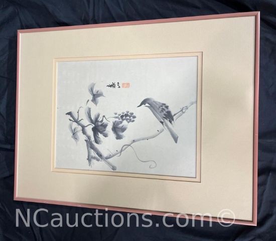 Traditional East Asian ink wash painting