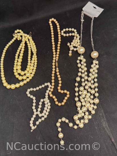 Fancy Pearl Costume Jewelry