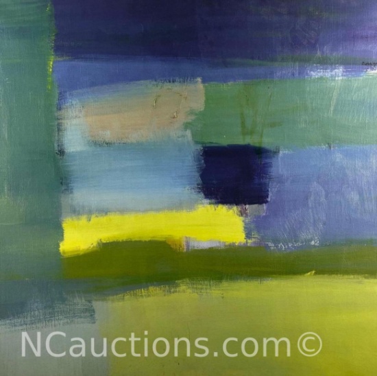 Modern Art Print On Canvas - Reproduction