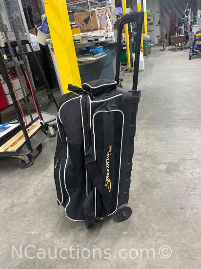 Streamline by storm bag with bowling balls