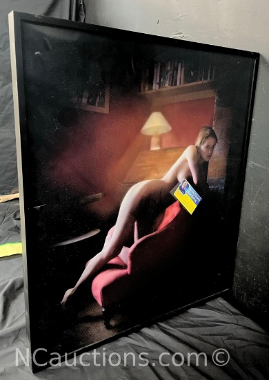 Framed nude art photo Miss Aniela Master Photographer