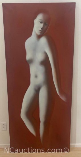 Canvas Art of a Woman Stephanie Forhenz 1996