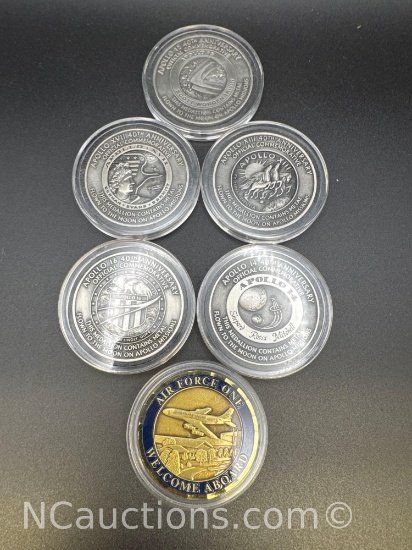 40th Anniversary of Apollo Space Mission Medallion