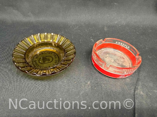 Pair of Collectible Ash Trays Riviera, Frontier Hotel Las Vegas