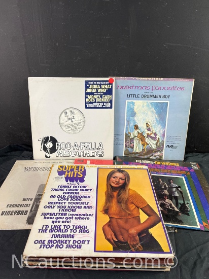 Misc Records Jimmie Rodgers Elton Britt Kenny Rogers Barbra Streisand etc