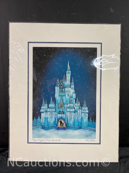 Unframed Vacation Memories signed says Larry Dotson