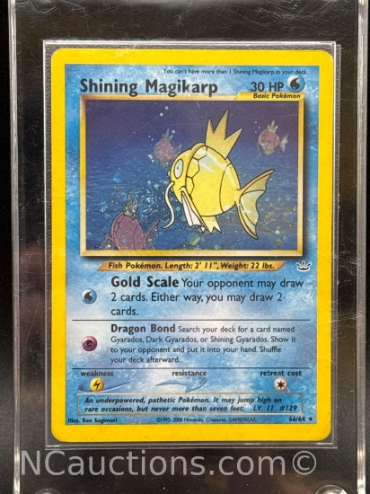 Pokemon Shining Magikarp Holo Pokemon Card