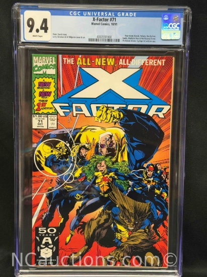 X-Factor #71 Marvel Comics, 10/91 CGC 9.4