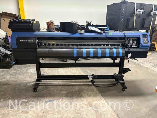 MIMAKI TS100-1600 SUBLIMATION PRINTER powers on